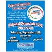 National Gymnastics Day Open Gym Sept. 16th